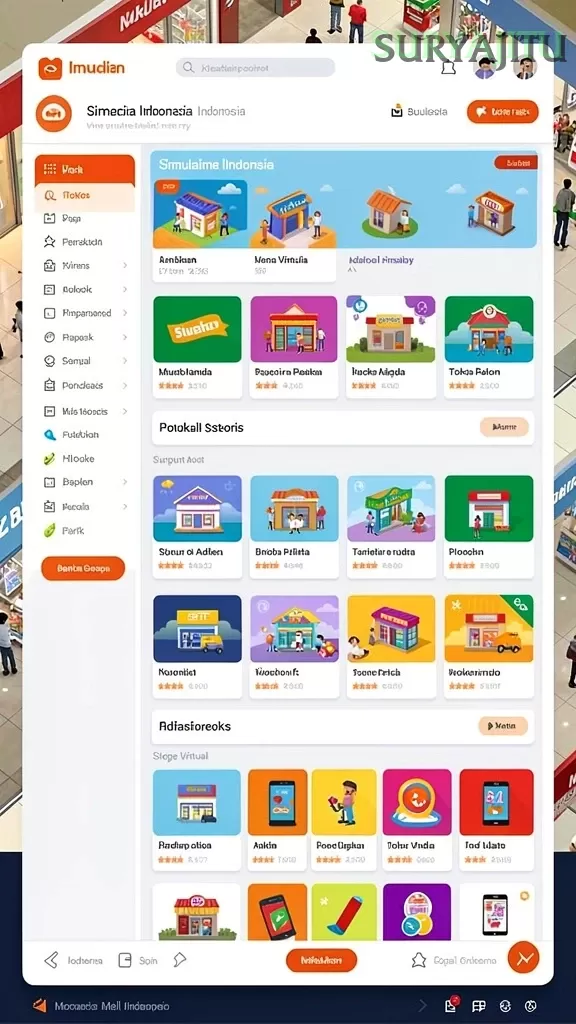 Cuplikan layar API88 — halaman utama